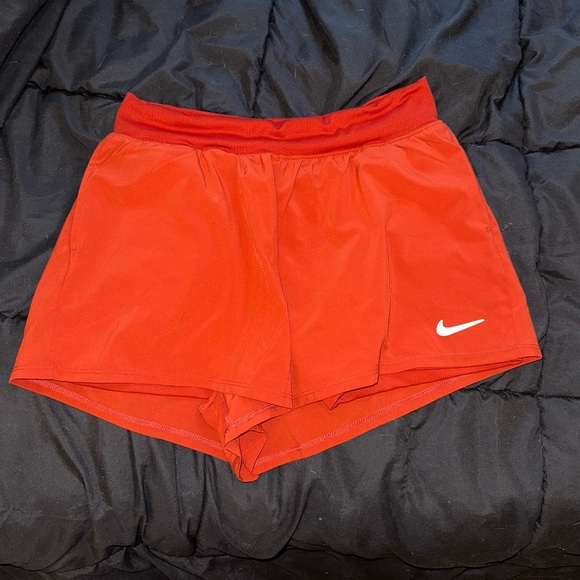 Nike Pants - Nike Dri-Fit Red Running Shorts Size M